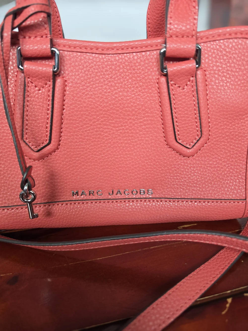 Marc Jacobs Small Drifter Satchel - Coral Pink